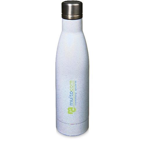 Stainless Steel Water Bottle White Sparkle 500ml